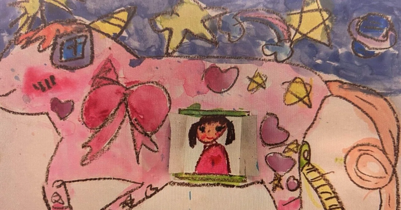 9歳の子供の絵です｜かめちゃん。