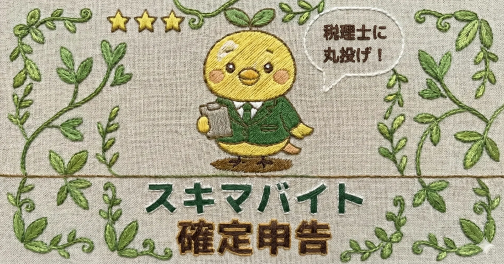 タイミーの確定申告代行！税理士に丸投げして「給与所得」を正しく申告 