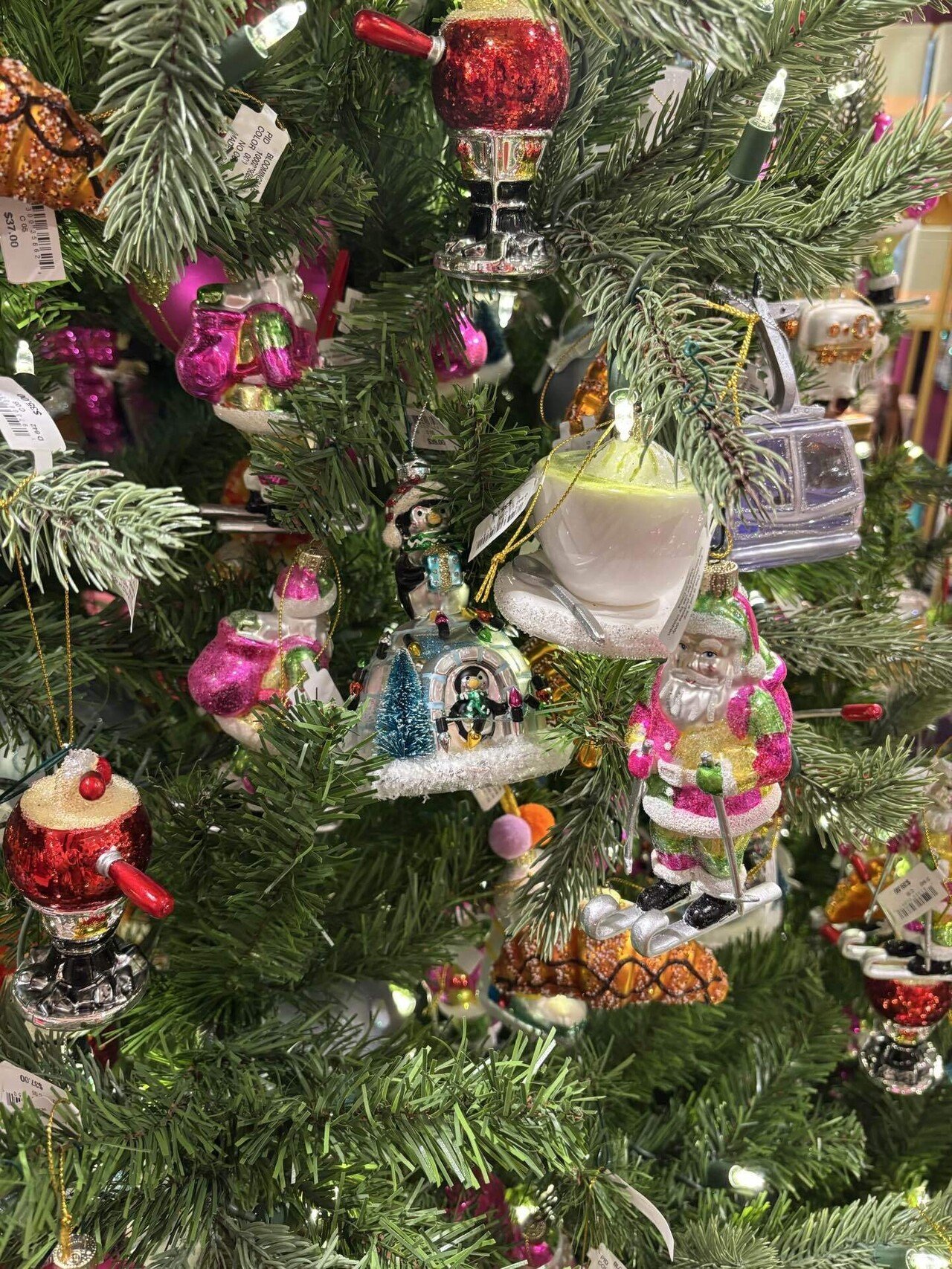 NY Bucket List] 生のモミの木のクリスマスツリーを飾る｜🍎🧸KUMI's