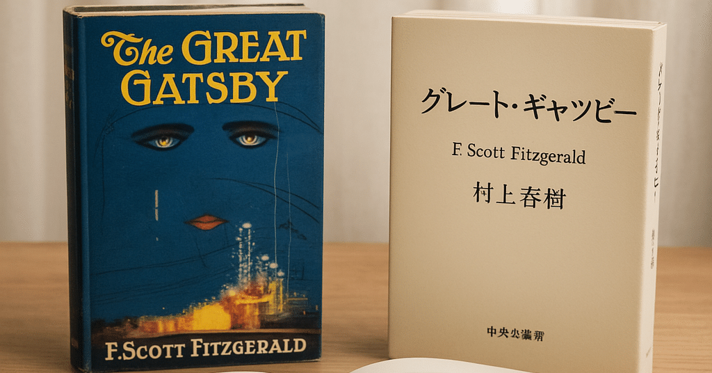 🍃フィッツジェラルド原文(英語表現)💫 The Great Gatsby × 村上春樹訳