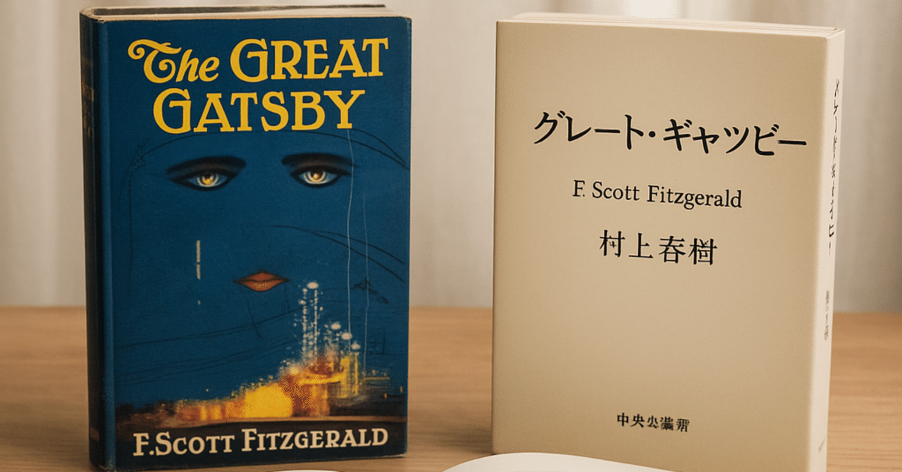 🍃フィッツジェラルド原文(英語表現)💫 The Great Gatsby × 村上春樹訳