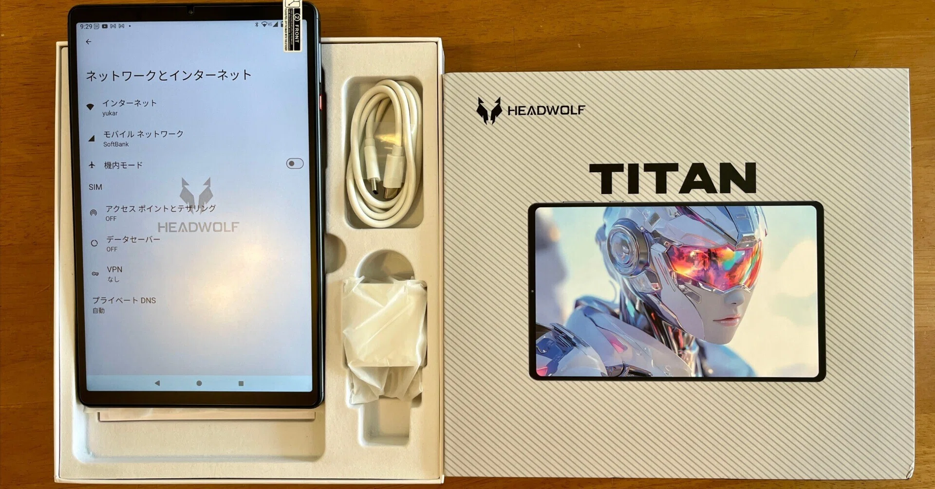 Headwolf Titan 1 を使うことにした。（iPad mini 7 から移行中