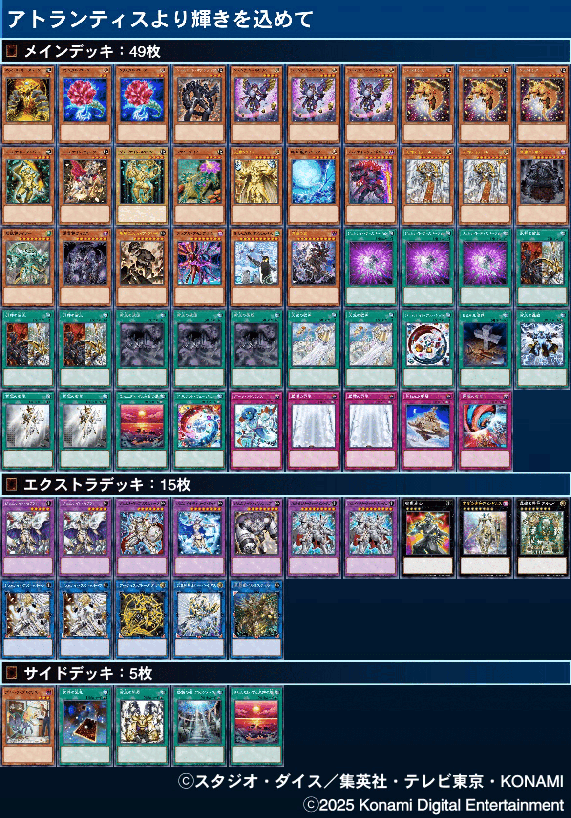 2025年の総括[遊戯王OCG]｜yukitani