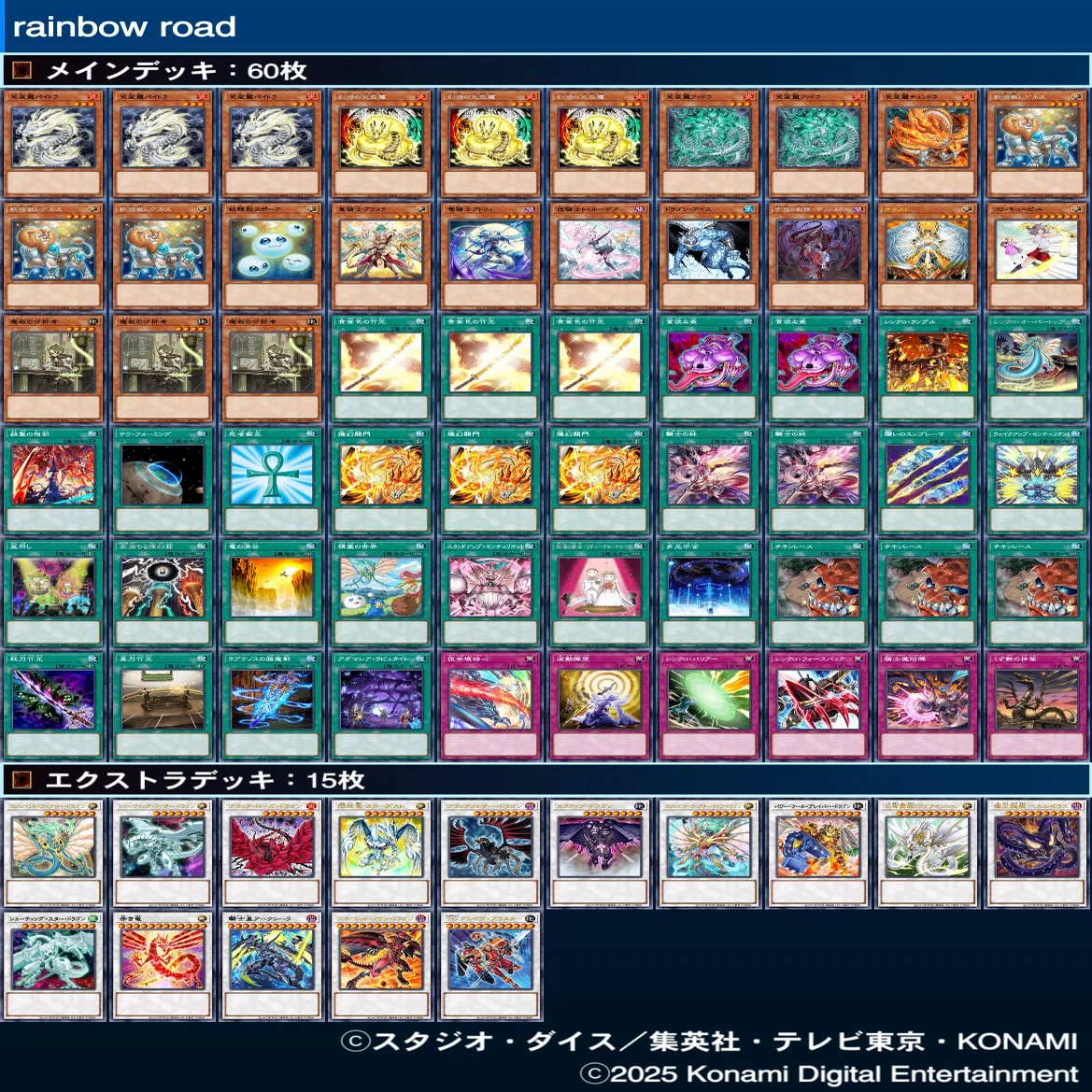 2025年の総括[遊戯王OCG]｜yukitani
