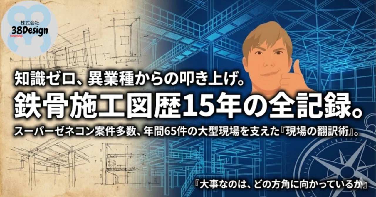 [Self-Introduction 2] Background and Achievements｜株式会社38Design