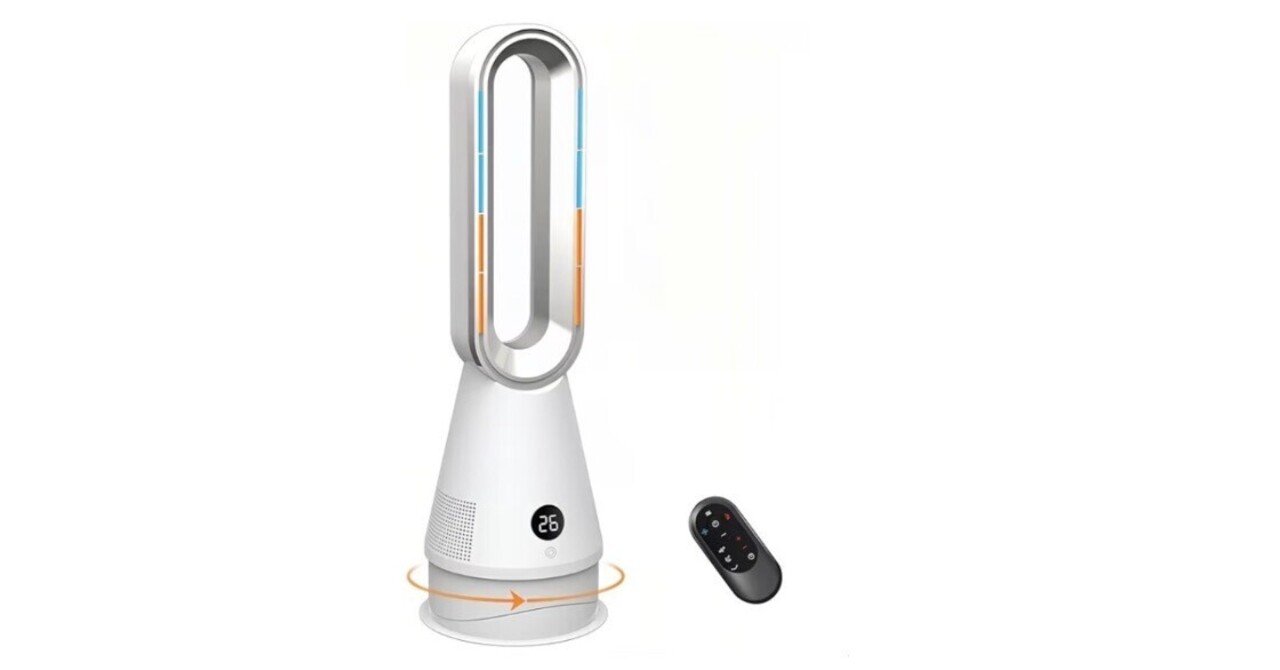 タワーファン　セラミックヒーター！ Amazonタイムセール】セラミックヒーター冷暖兼用タワーファン