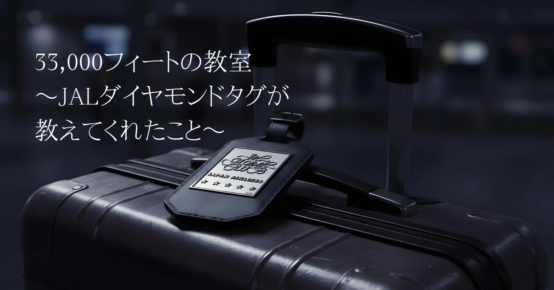 33,000フィートの教室 〜JAL・5スタータグが教えてくれたこと〜｜50代
