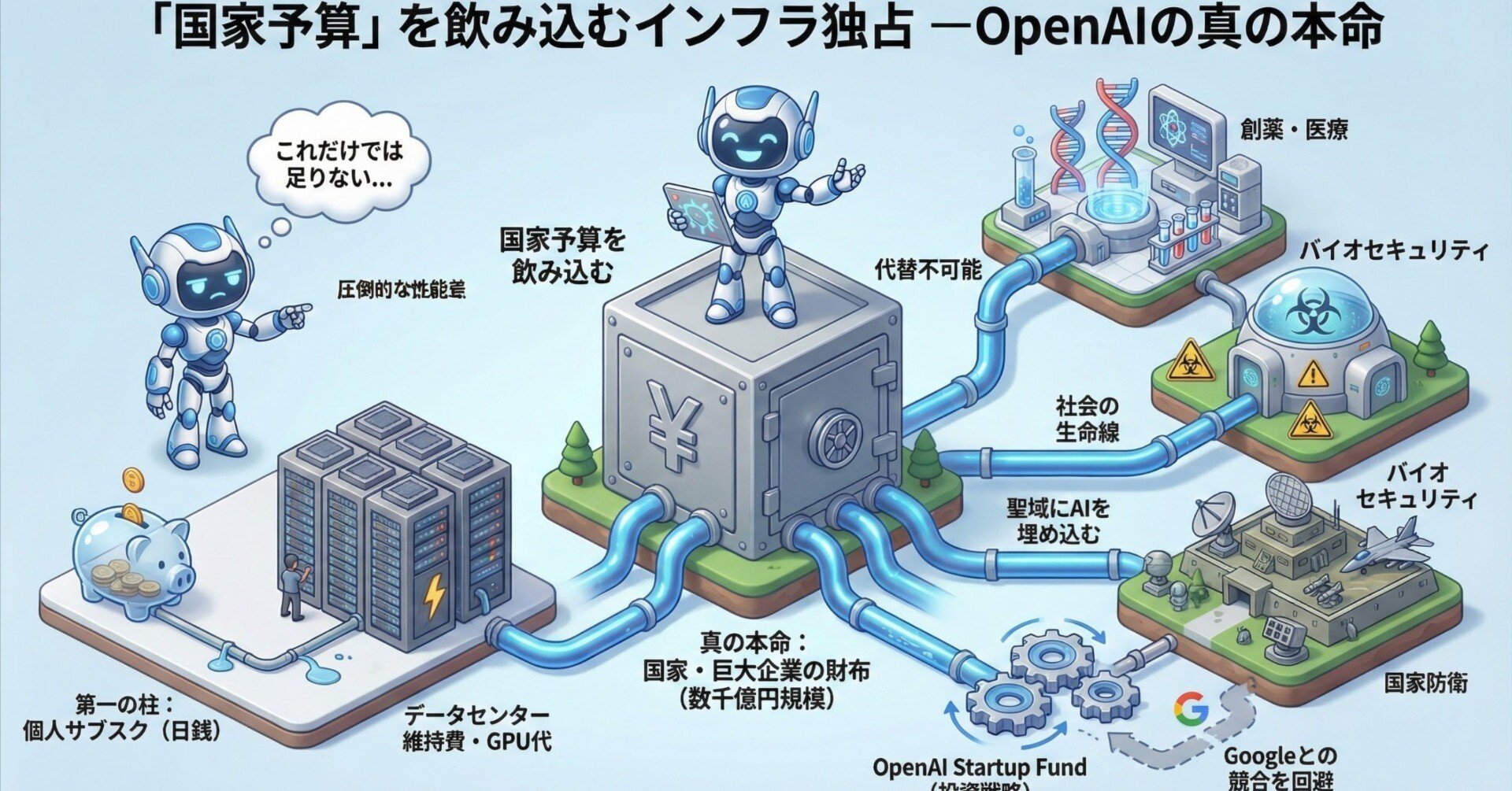 後編】Gemini 3.0の衝撃,OpenAIの戦略転換 -[性能競争]から[インフラ