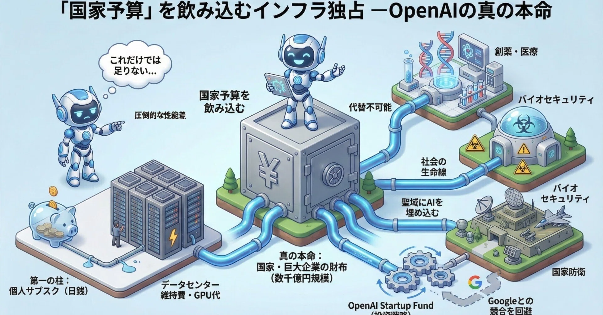 後編】Gemini 3.0の衝撃,OpenAIの戦略転換 -[性能競争]から[インフラ