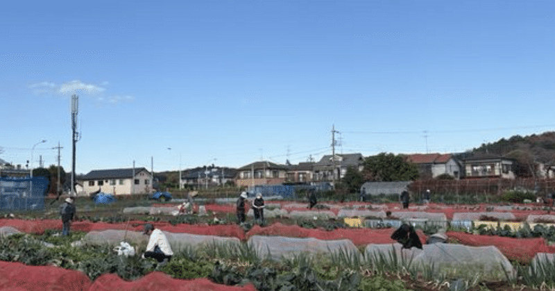 感じる季節の移動 農園作業