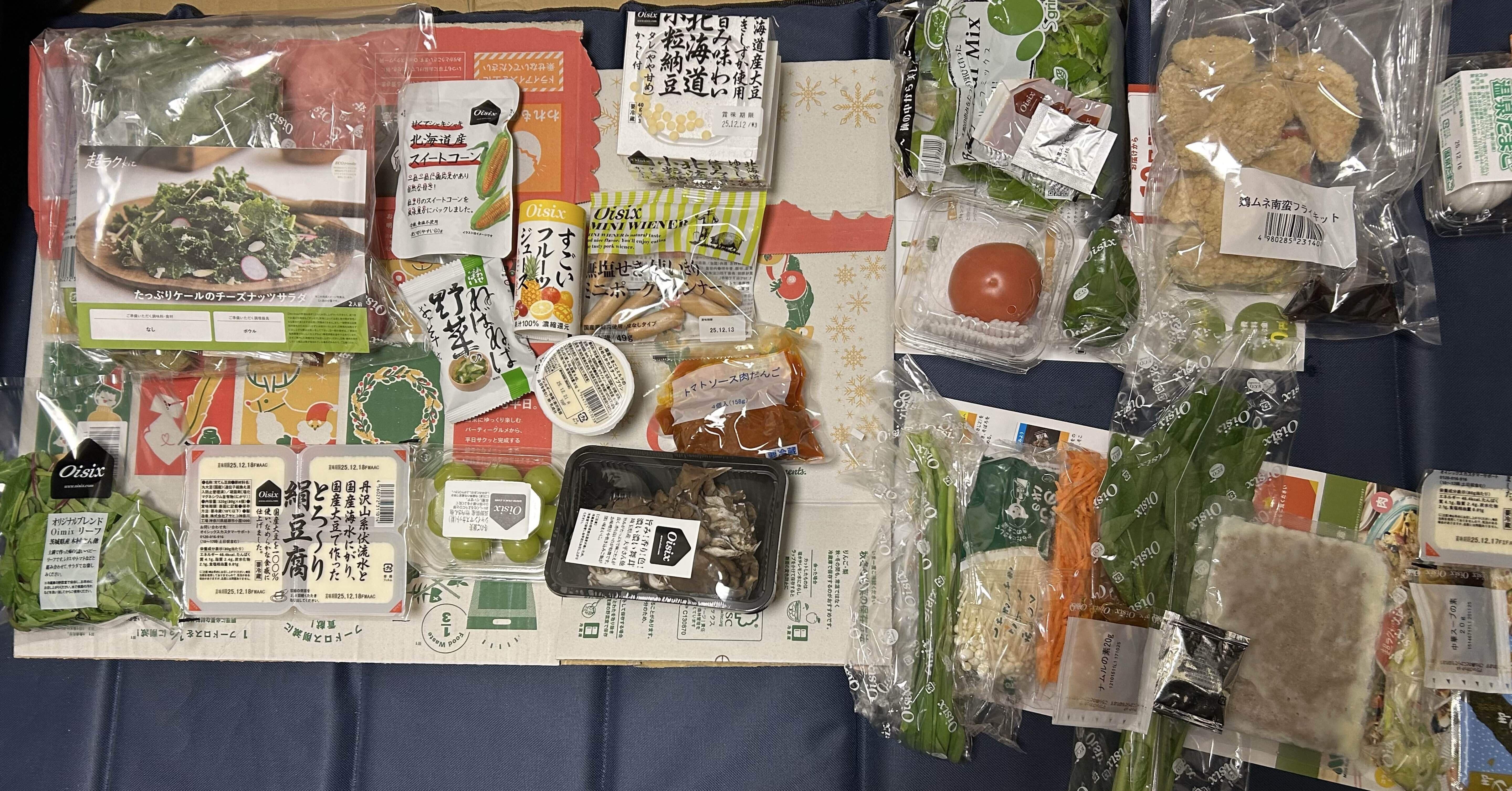 Oisix1980円お試しセットの内容物とお得度について※ステマ無し、一般人