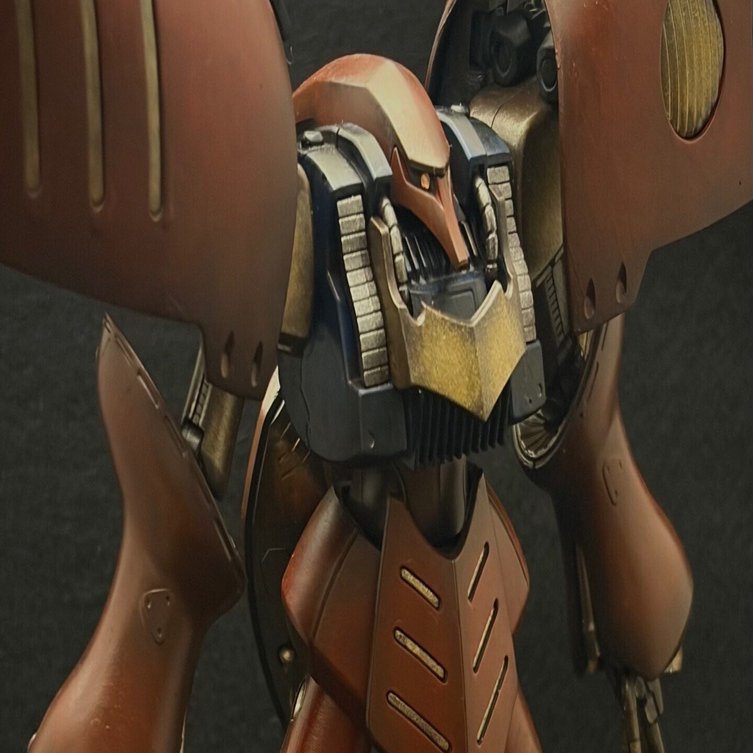 キュベレイMk-II プルツー専用機完成】 いい感じに重厚感が出せたと