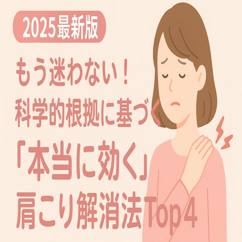 AIで導くエビデンスで解説】 肩こりに『本当に効く』理学療法