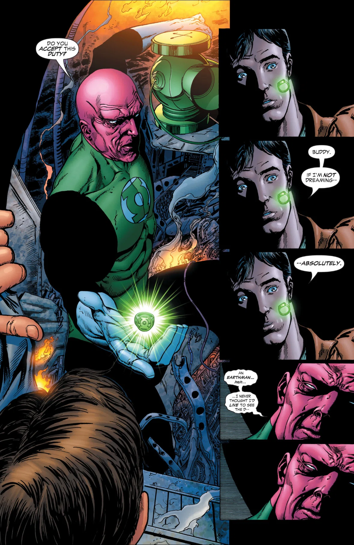 カイルの旅路：Green Lantern：New Gardians｜ルパイン