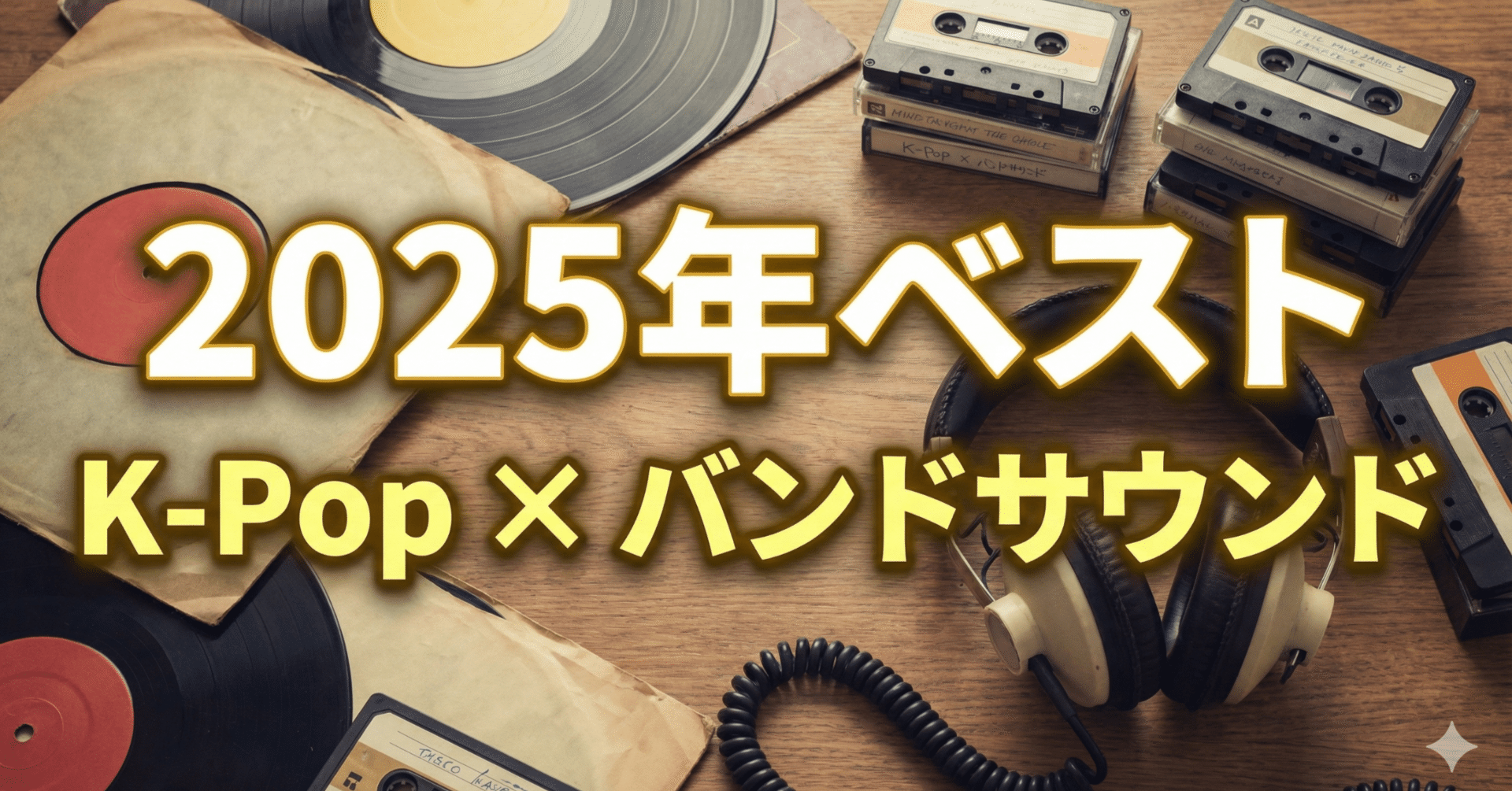 2025年総括】K-Popのプロが選ぶ、今年最高の「バンドサウンド」名曲