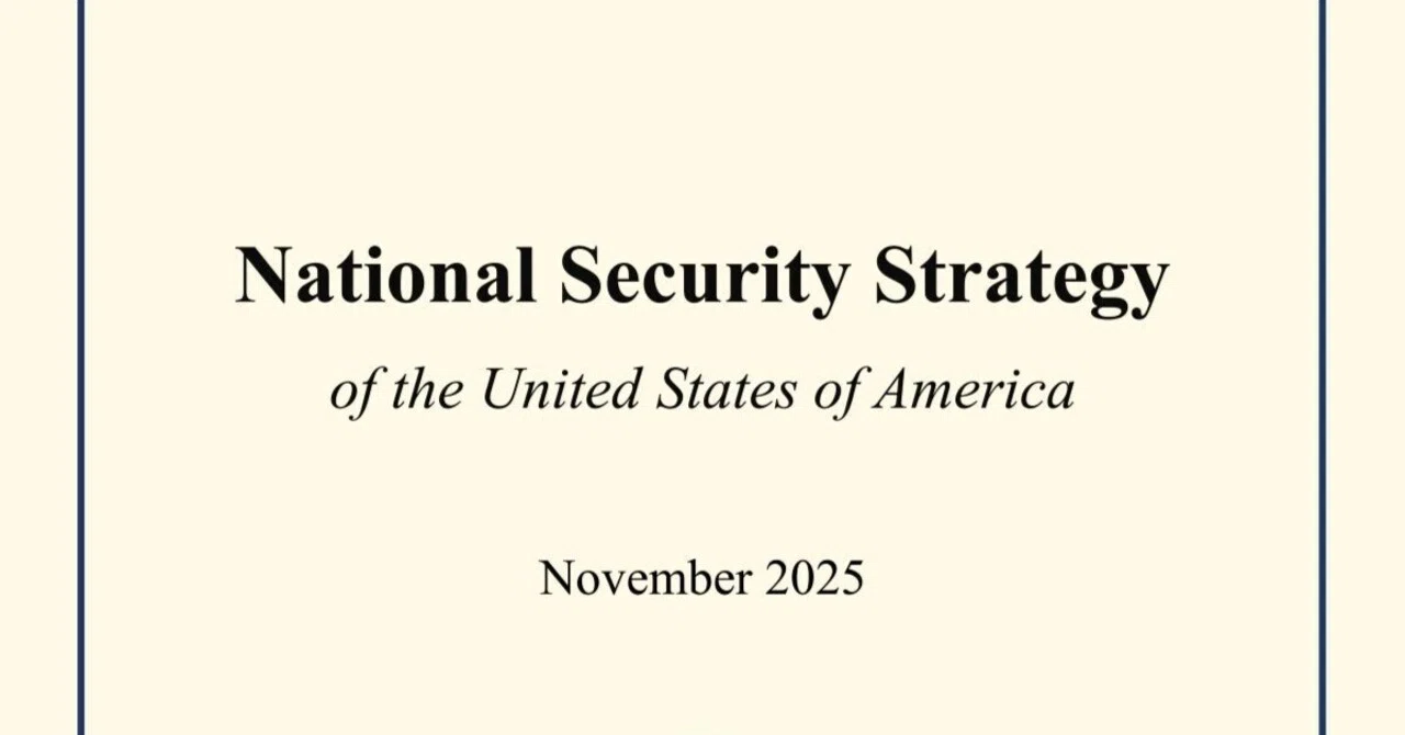 米合衆国・国家安全保障戦略（2025年11月）｜寺澤 廣一