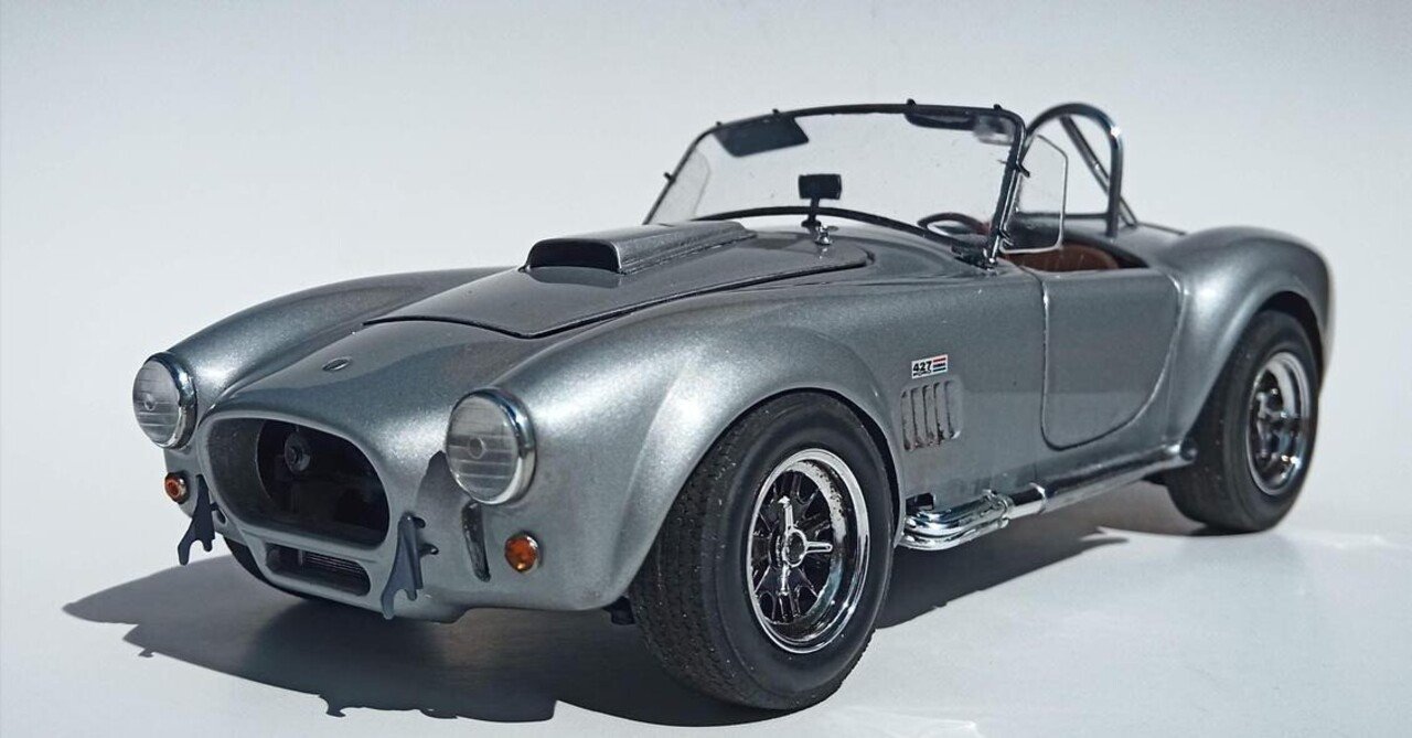 プラモデル完成｜フジミ｜1/24｜シェルビー・コブラ｜パキラ