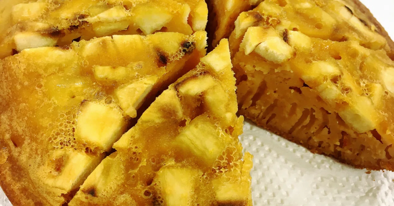 米粉クッキング1 さつまいもケーキ こはる Note