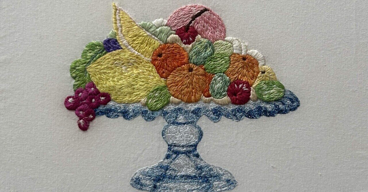 刺繍絵 刺繍作家になる週報(12/1-7)｜瀬戸かほ