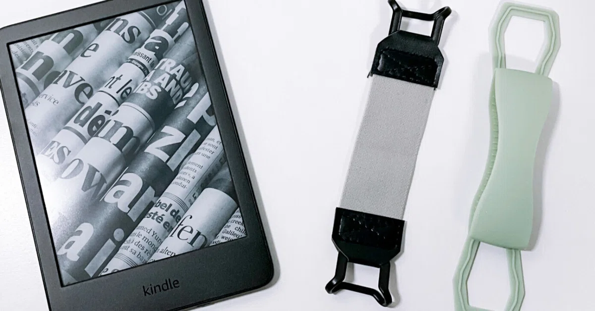 無印Kindle】使いやすい「ハンドストラップ（バンド）」はどちらか装着