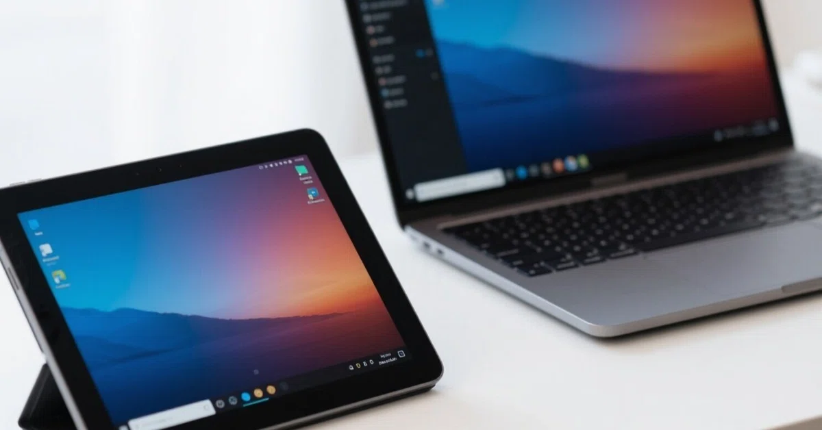配線いらずで拡張モニター、Linuxでタブレットを外部ディスプレイ化
