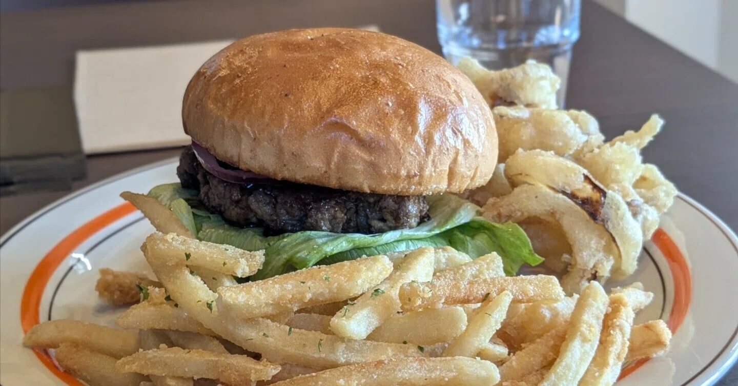 ヒダビーフ・バーガー(テリヤキ)＠HUNGRY DINER(愛知県あま市)｜バババイン