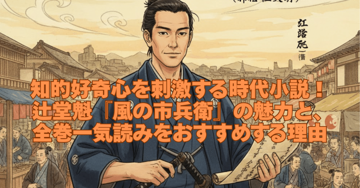 知的好奇心を刺激する時代小説！ 辻堂魁『風の市兵衛』の魅力と、全巻