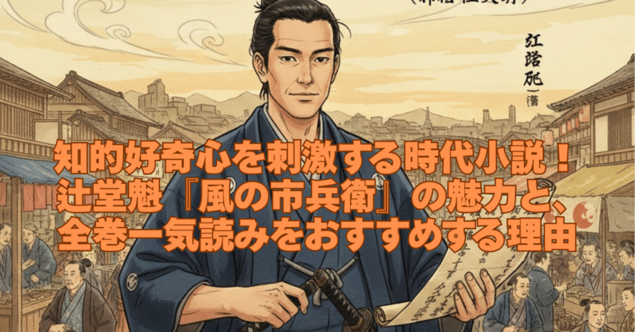 知的好奇心を刺激する時代小説！ 辻堂魁『風の市兵衛』の魅力と、全巻