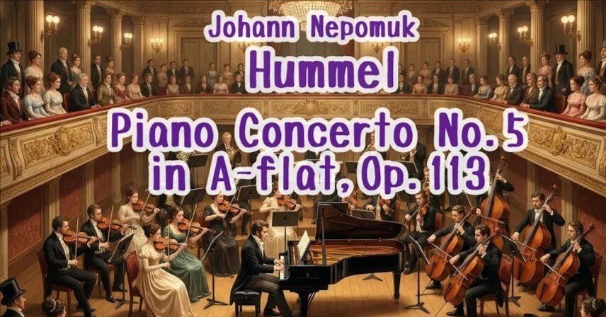 DTMクラシック】フンメル《ピアノ協奏曲第5番 変イ長調 Op.113