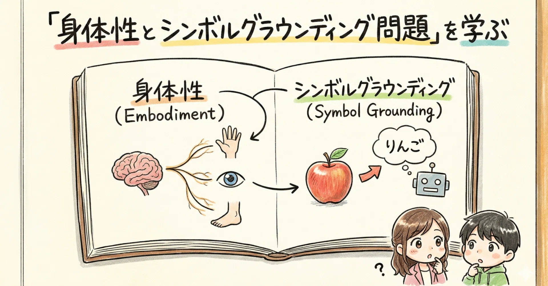 1-5>G検定対策：身体性とシンボルグラウンディング問題とは？その正体 
