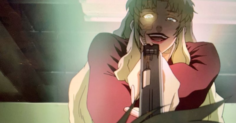 タランティーノに絶対実写化してもらいたいアニメ Black Lagoon Ario Ike 池 有生 Note