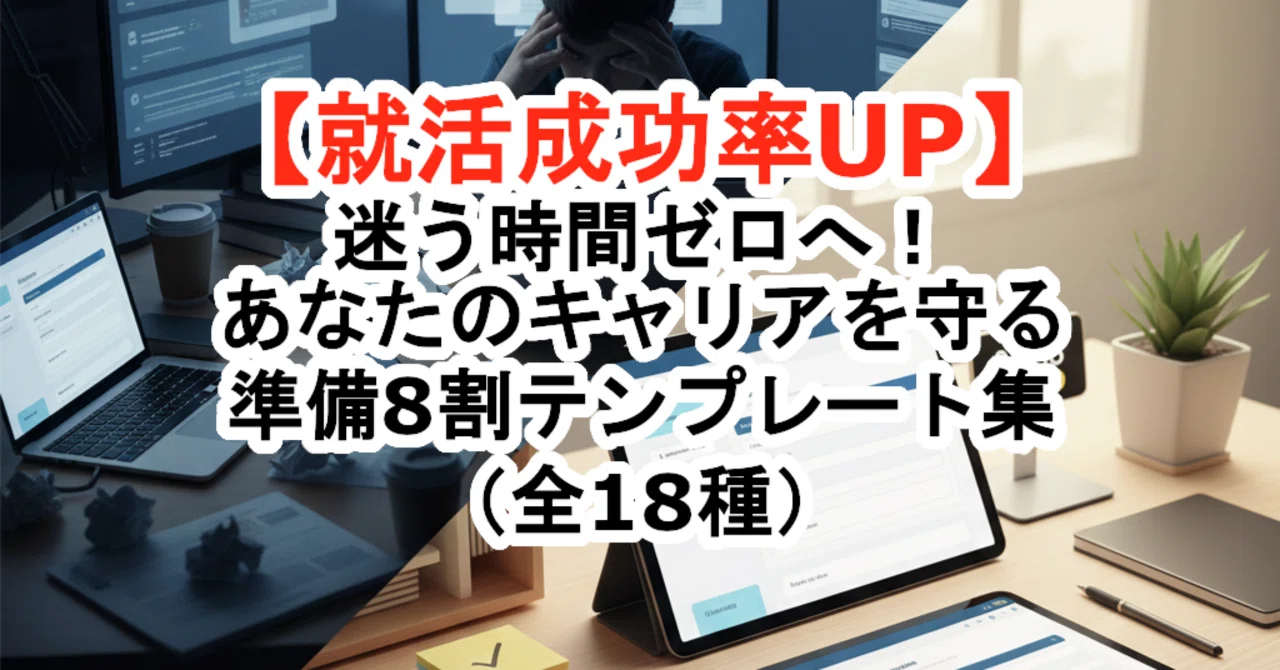 [Boost Your Job Hunting Success] Zero Time Wasted! 80% Preparation ...