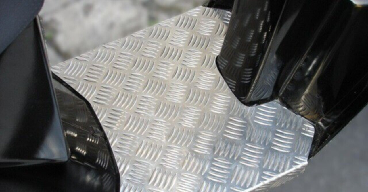 ジャイロUP専用】アルミステップボード｜滑り止め強化＆簡単ドレス