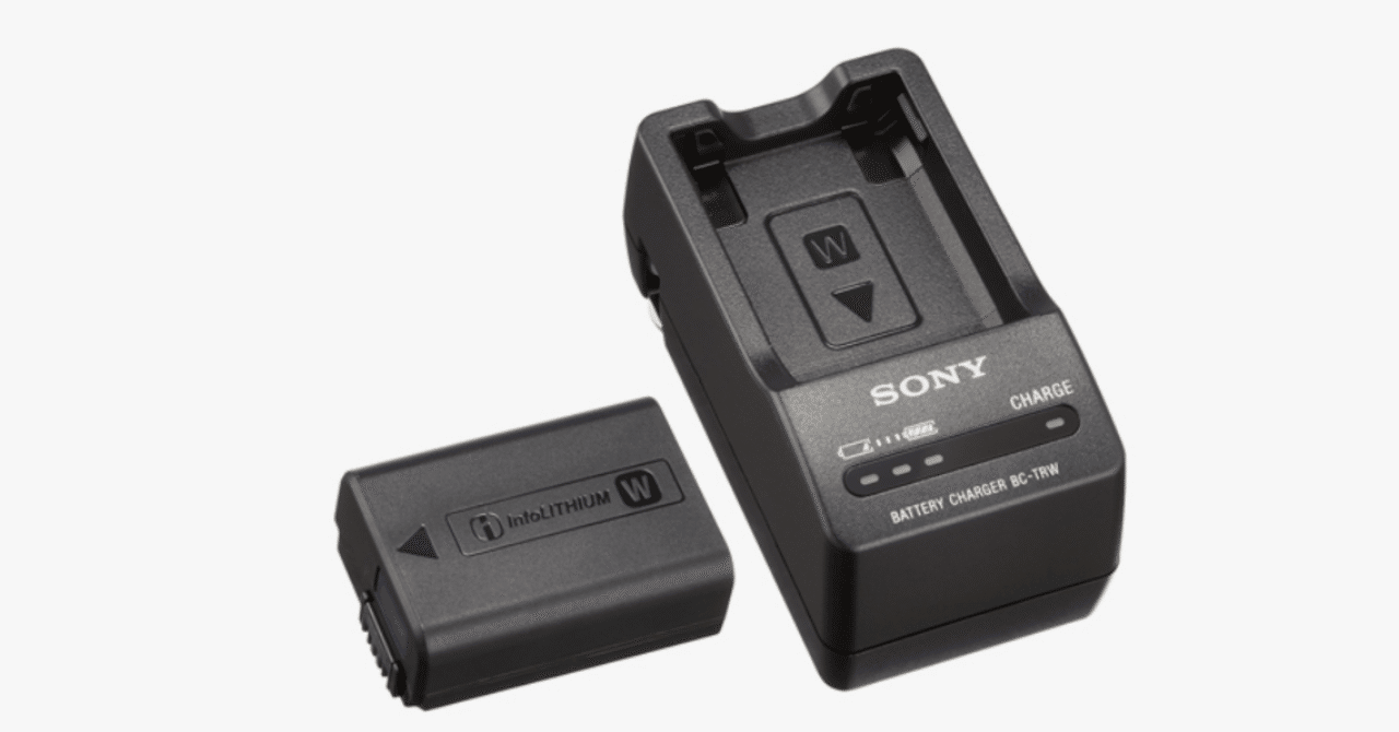 ソニー カメラ用バッテリー＋チャージャーセット ACC-TRW（Wバッテリー