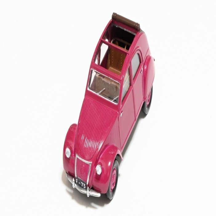 プラモ】クラリスのシトロエン2CVを制作｜もんぶらん