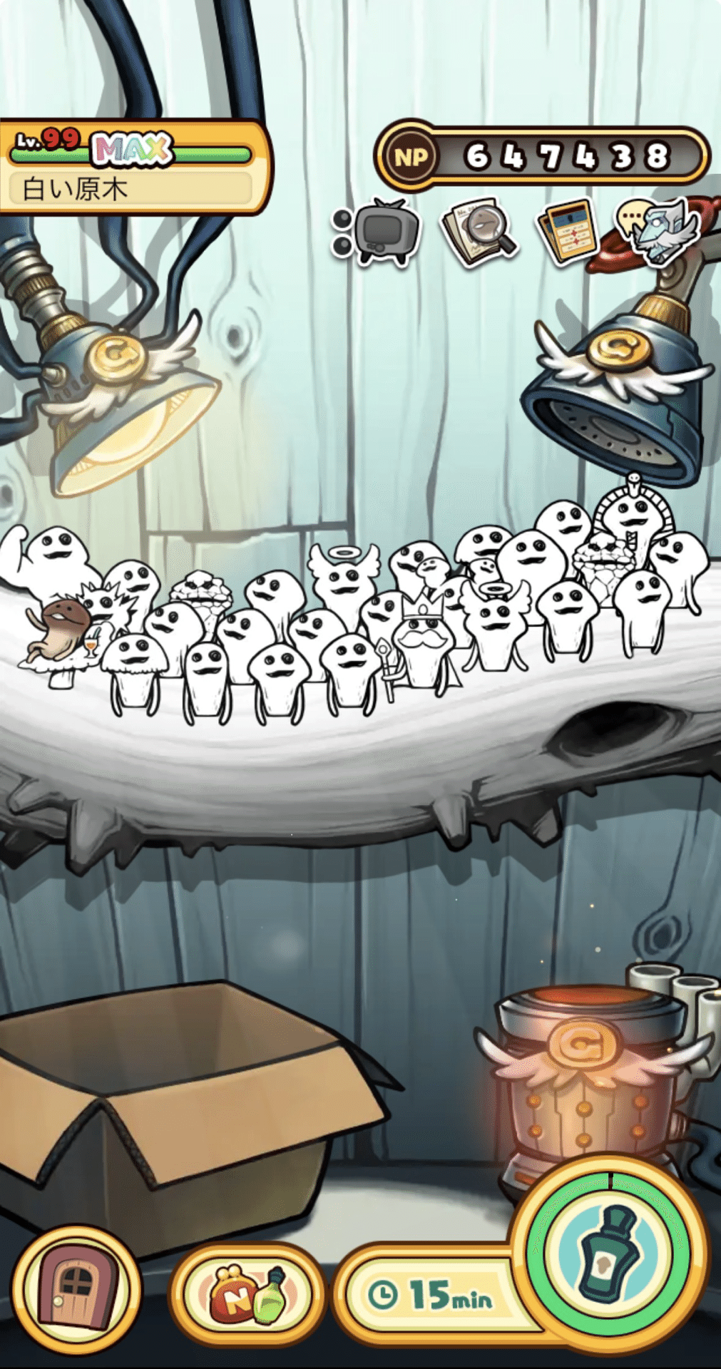 なめこ栽培キットDeluxe極 白い原木メダルコンプリート！｜もも