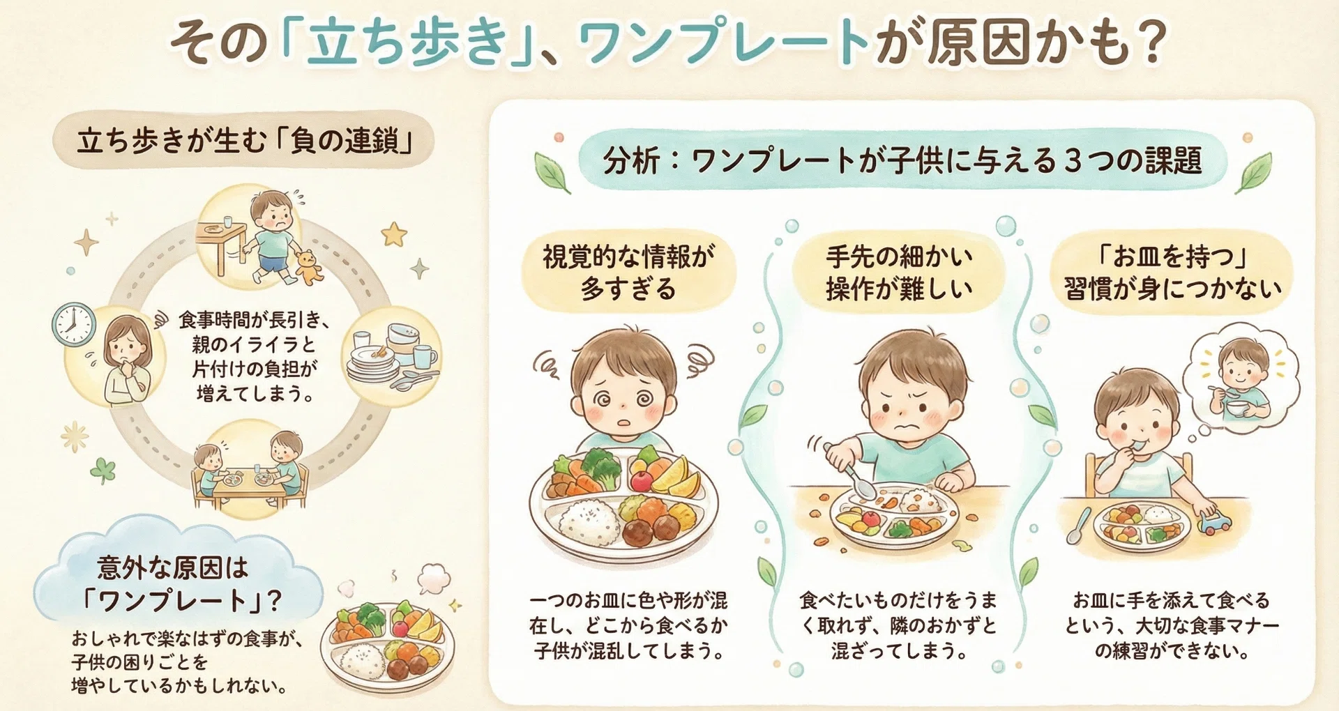 子供ワンプレートよくない