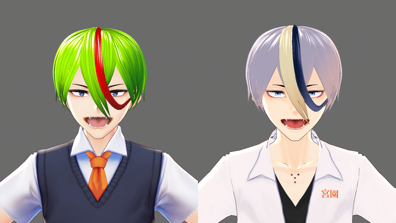 Vroid関連 オリジナルキャラクター 墓守さんチーム Hakamorisanteam Note