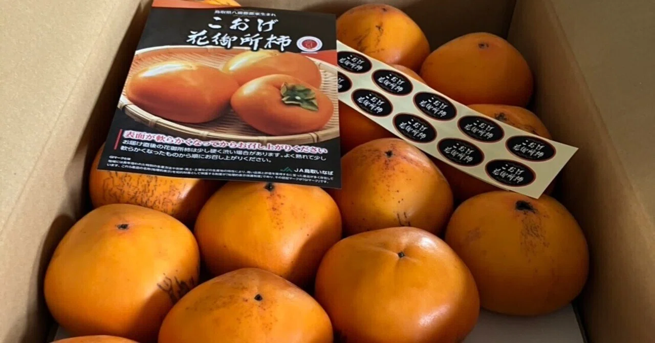 甘さの極み！希少な【花御所柿（はなごしょがき）】｜808青果店