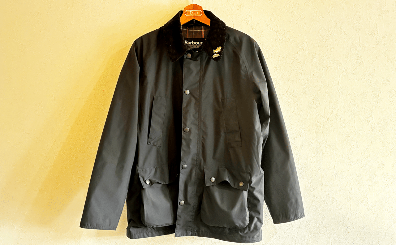 Barbour BEDALE BEAMS別注レビュー｜街で軽快に着られるBarbourtech