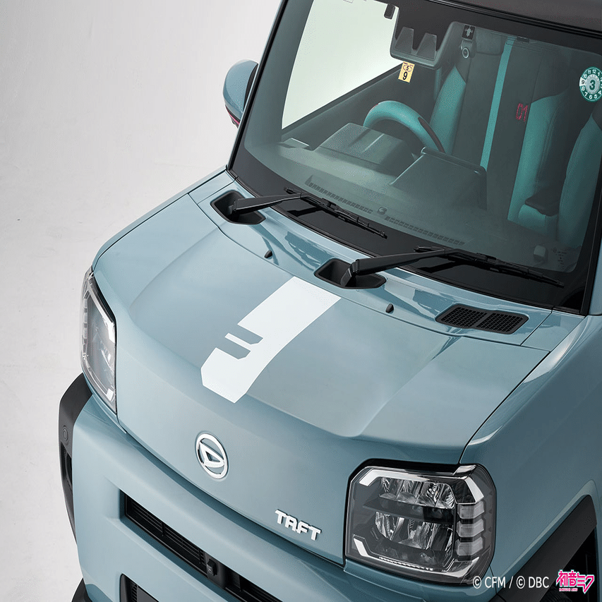 DBC×初音ミク コラボカー第4弾『ミクTAFT（愛称）』ご紹介｜dbc_fan