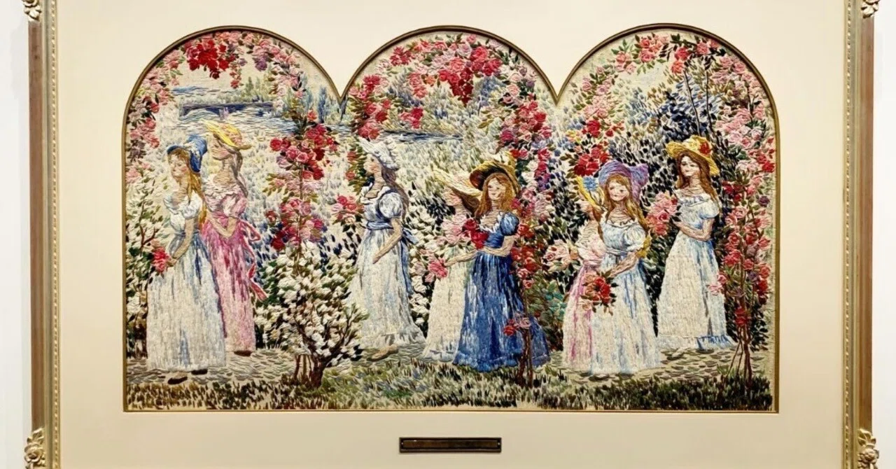 展覧会レポ】＊糸でつむぐ絵画＊「刺繍―針がすくいだす世界」展に行っ