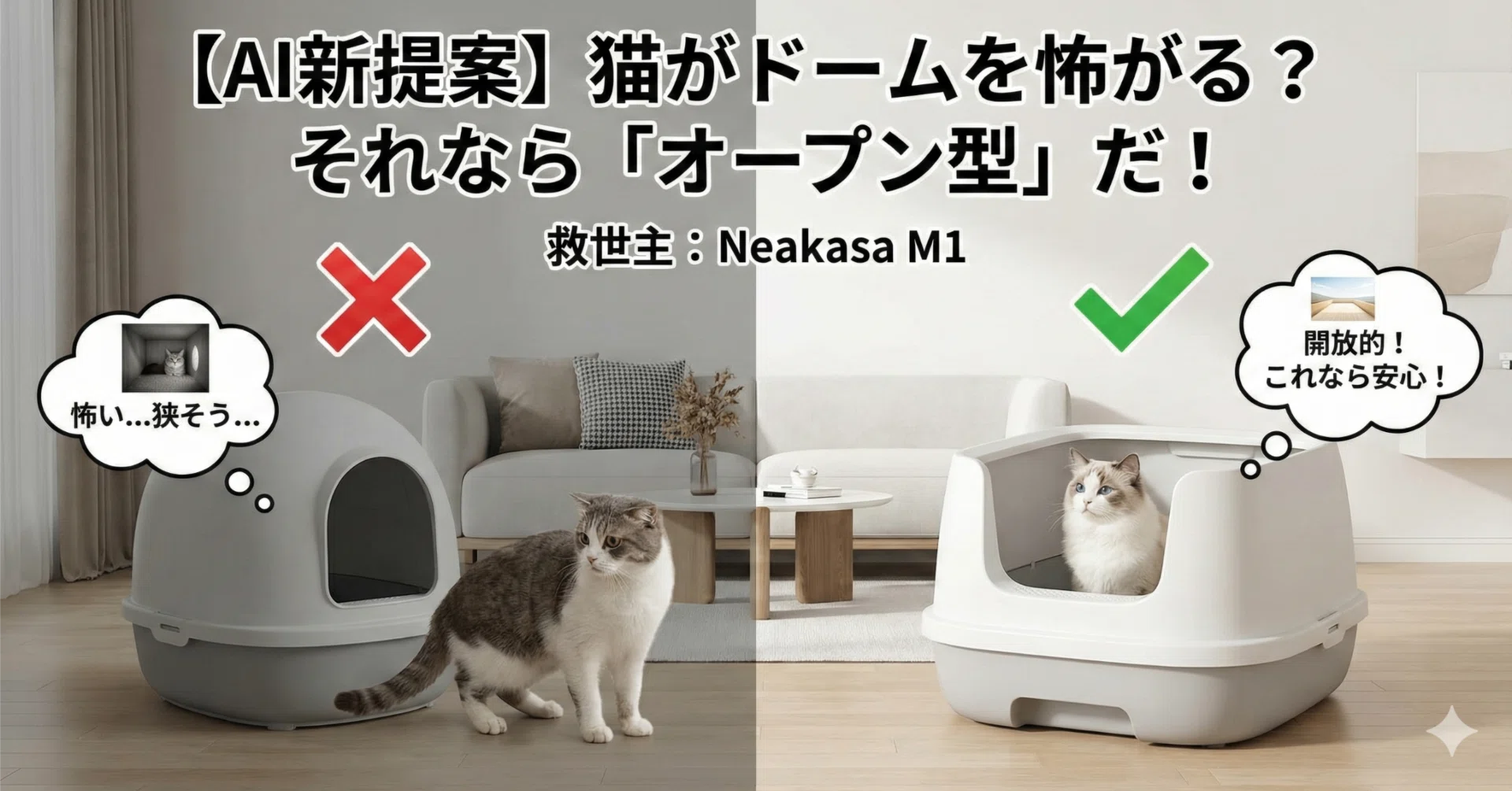 AI新提案】猫がドームを怖がる?それなら「オープン型」だ!屋根なし全 AI新提案】猫がドームを怖がる?それなら「オープン型」だ!屋根なし全