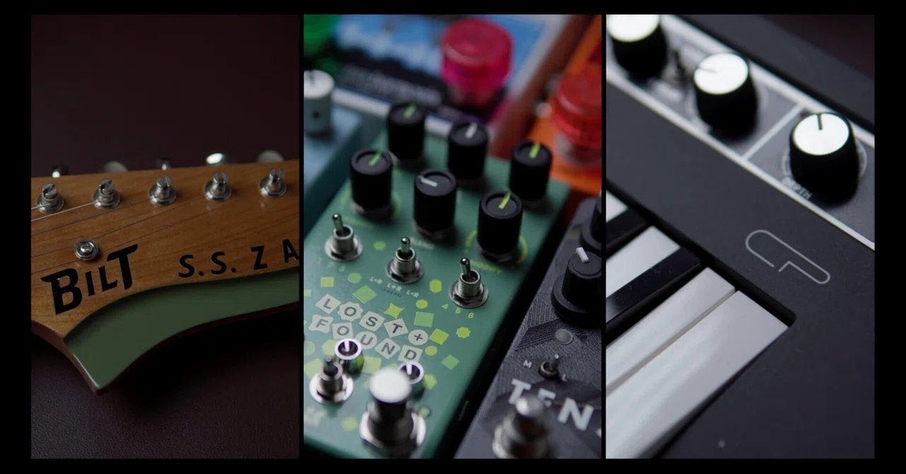Fuzz Guitar over Electric Piano Drone / Ambient with Reface CP and