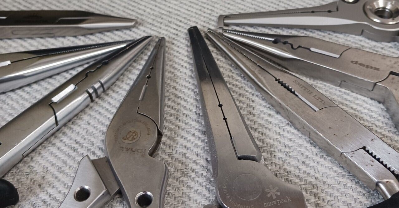 ステンレスプライヤーあれこれ(追加有)｜HILLA-HILLA-JIGLLA