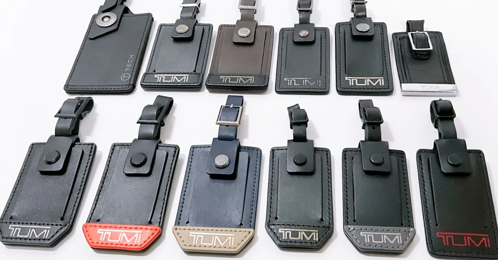 TUMI】「ネームタグ（ラゲージタグ）」を過去最高の数収集していたので