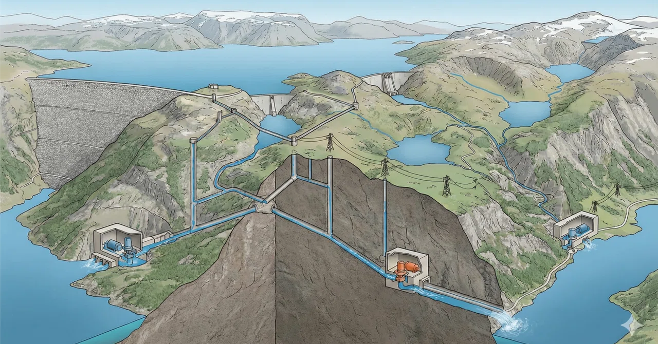 A 100km Underground Labyrinth Piercing the Mountains: Norway's Lake ...