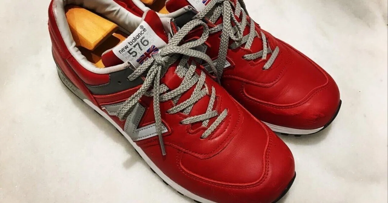 New Balance 576 UK RED｜Makoto Kojima
