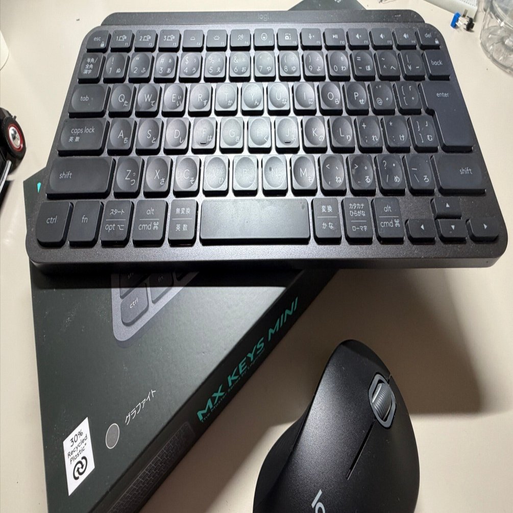 MX keys miniを約1ヶ月使ってみた感想｜みなみ