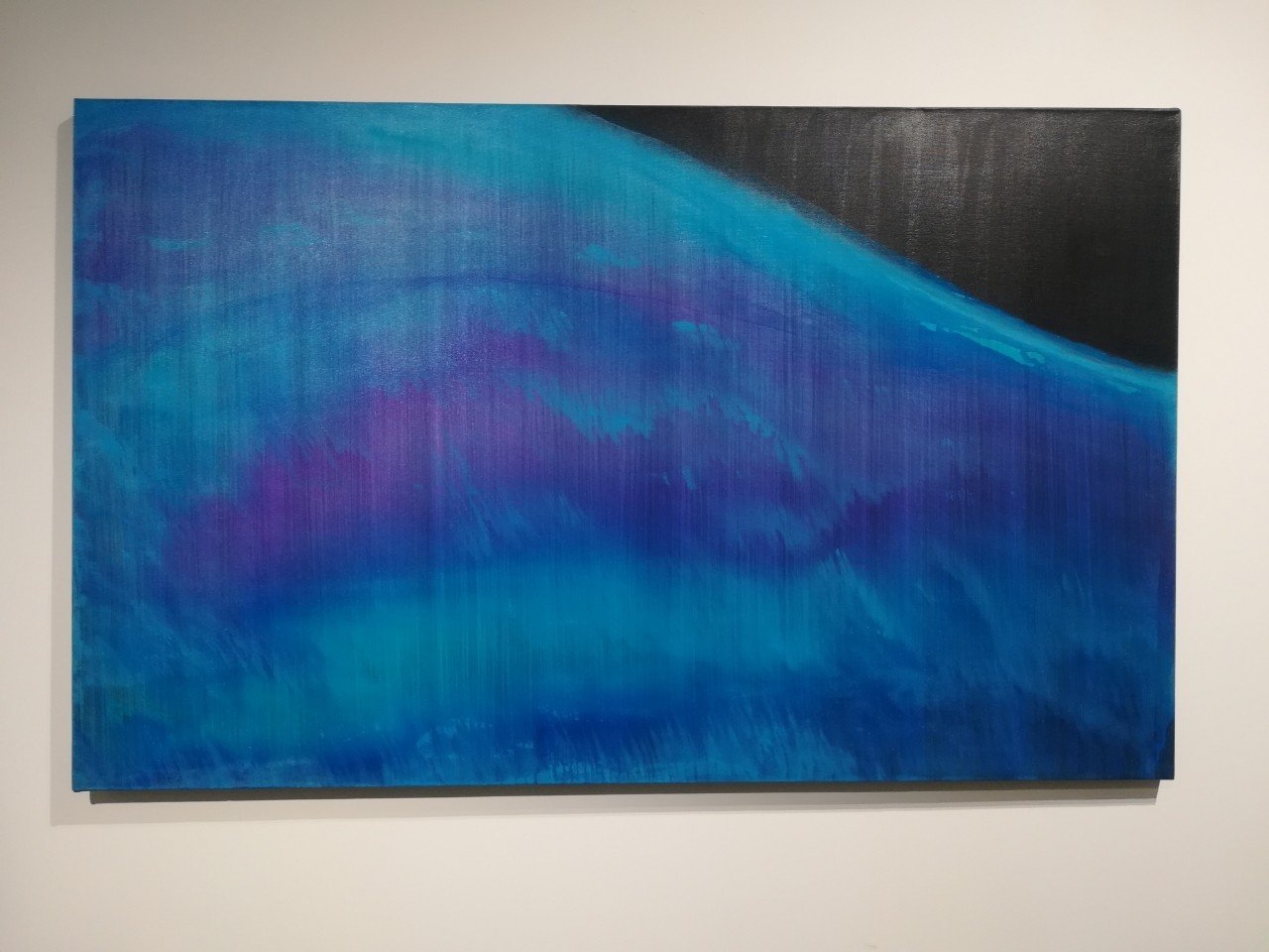 瞑想少女#流体 アクリル絵画 緑とオレンジの抽象 瞑想絵画、具象から抽象へ｜TARTAROS